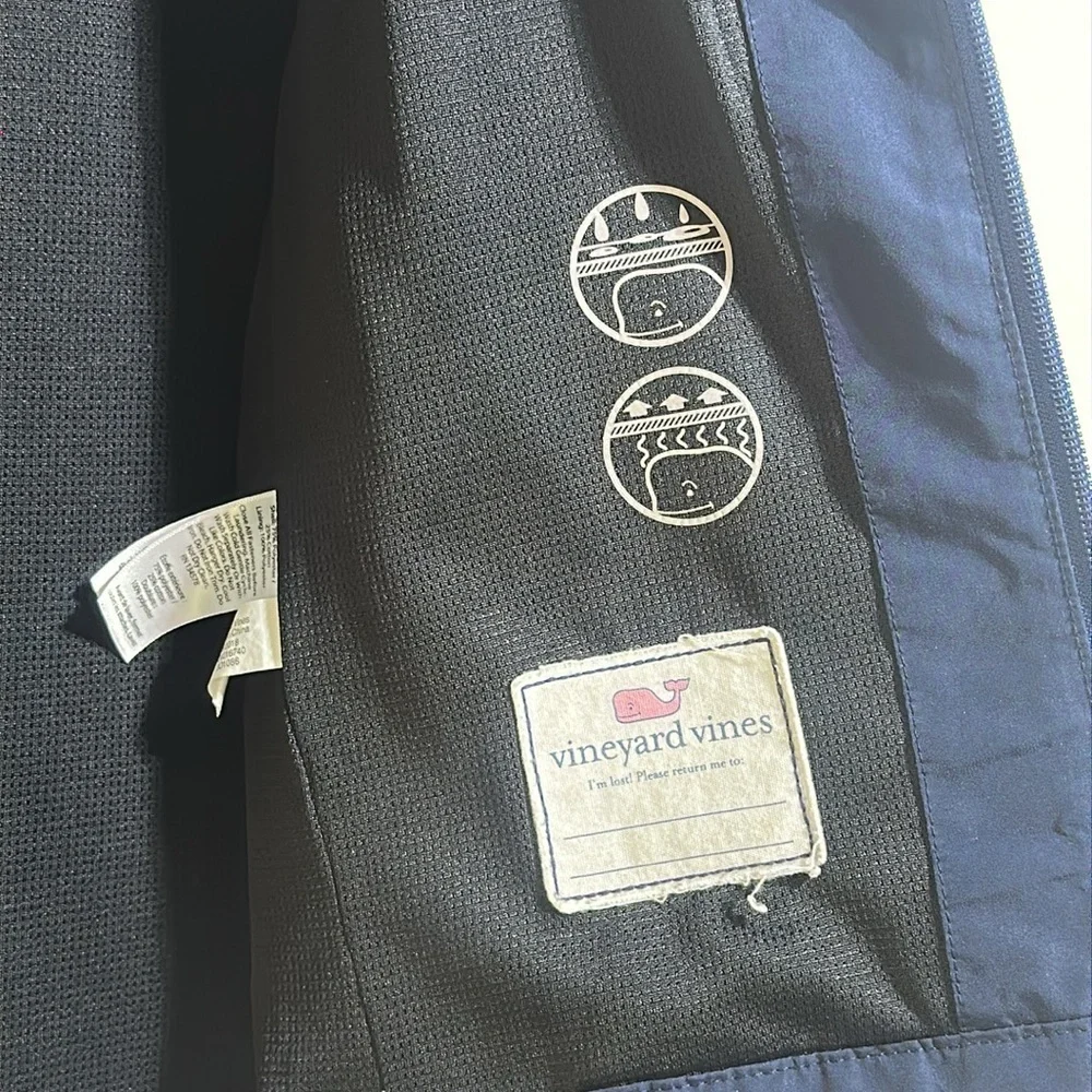 Vineyard Vines Youth M Regatta Performance Vest Navy Blue Outdoor 12-14